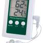 ETI Thermo-Hygrometer, Display zeigt 62 % Luftfeuchtigkeit und 24,7 °C