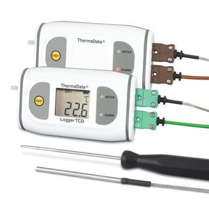 ETI ThermaData Hochtemperatur-Datenlogger für 2 Thermoelemente