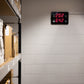 LED-Wandthermometer und -Hygrometer