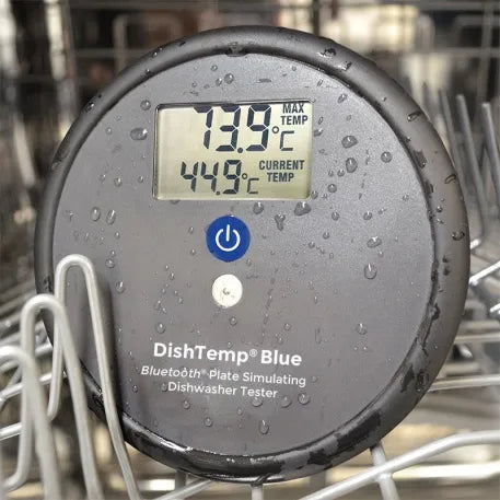 HACCP Kontrolle in Geschirrspülern mit DishTemp Bluetooth-Thermometer