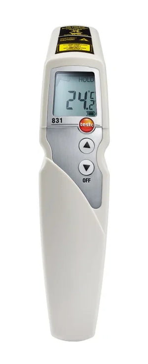 testo 831 - Infrarot-Thermometer für die Lebensmittelkontrolle