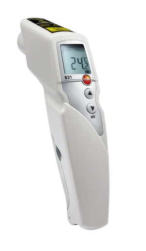 testo 831 - Infrarot-Thermometer für die Lebensmittelkontrolle