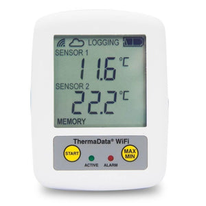 WLAN-Datenlogger für kabellose Temperaturüberwachung: ETI ThermaData WiFi TD2TC